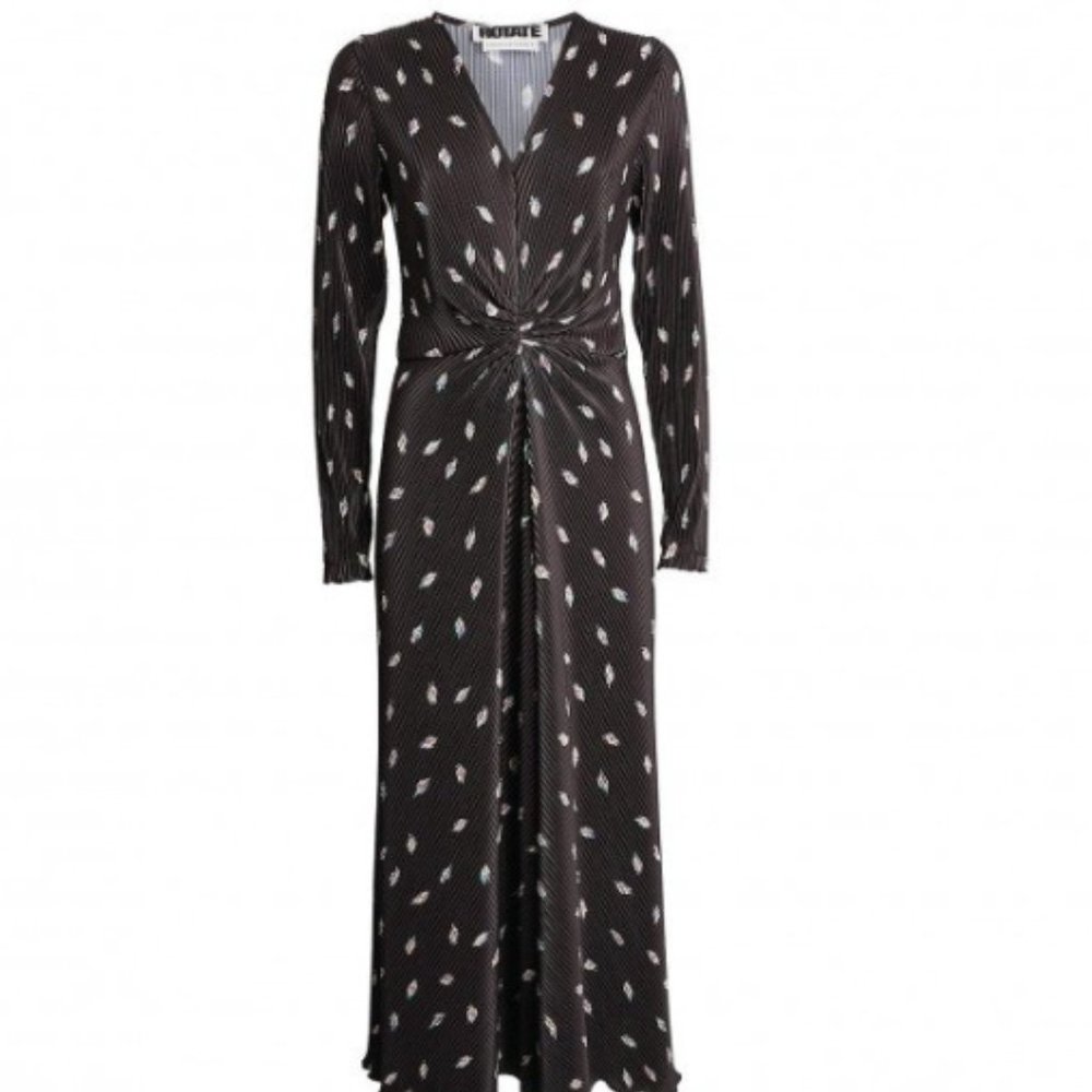 ROTATE Birger Christensen Number 7 Midi Dress  - Size XS